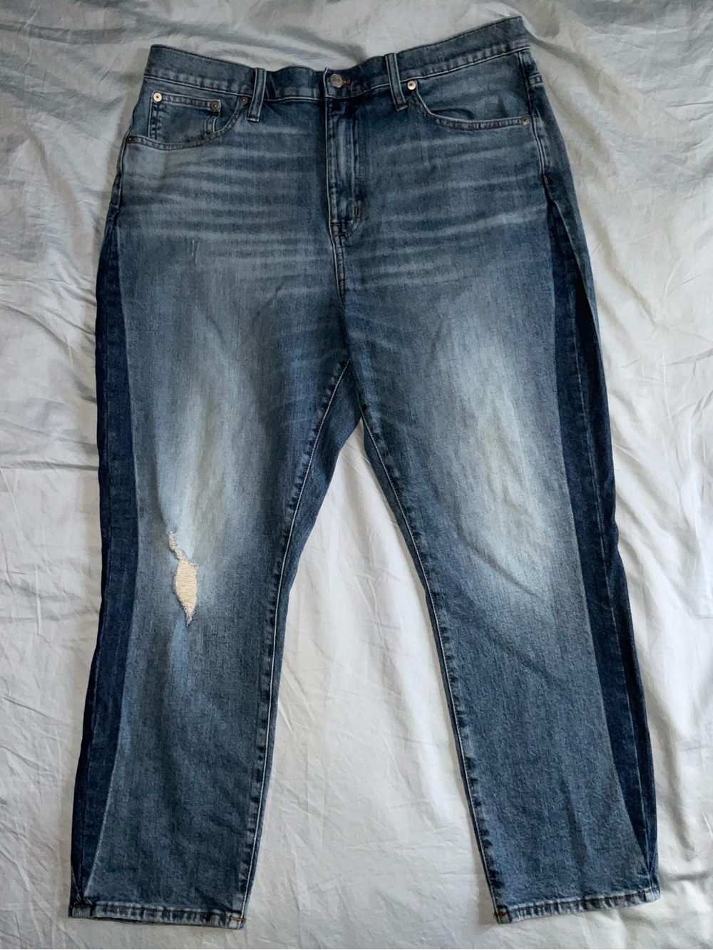 Madewell High Rise Slim Boyjean